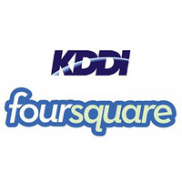 KDDI、位置情報サービスの「foursquare」と協業……ISシリーズにアプリショートカット搭載 画像